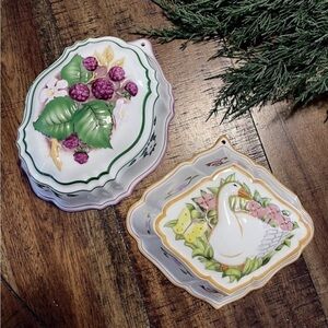 Le Cordon Bleu De Paris Vintage Franklin Mint Molds